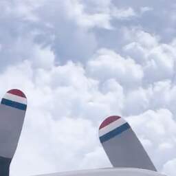 Video | Piloot legt complete stilte in oog van orkaan Polo vast vanuit cockpit