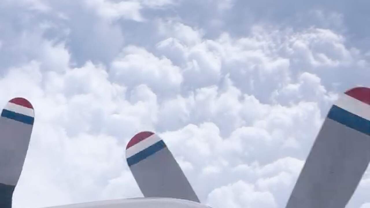 Foto bij Video | Piloot legt complete stilte in oog van orkaan Polo vast vanuit cockpit