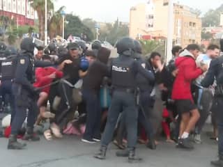 Opstootjes bij overplaatsing van migranten naar nieuw kamp in Ceuta