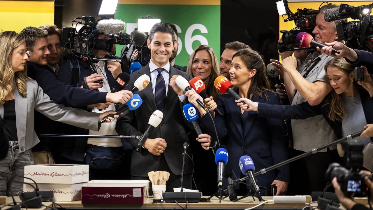 Live verkiezingen | D66 passeert PVV weer door kiezers uit Hilversum en Amsterdam