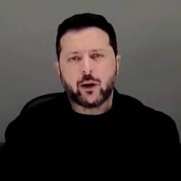 Video | Zelensky: 'Hoorden staakt-het-vuren voor energiesector via sociale media'