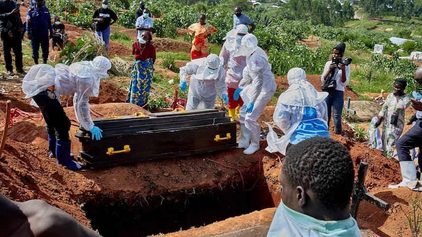 WHO: Ebola-uitbraak Congo op 'uitzonderlijk tempo', slechtste week tot nu toe