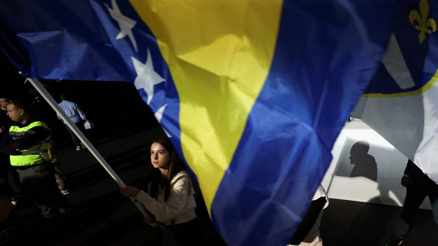 Foto bij In een verdeeld Bosnië beginnen de ingewikkeldste verkiezingen ter wereld