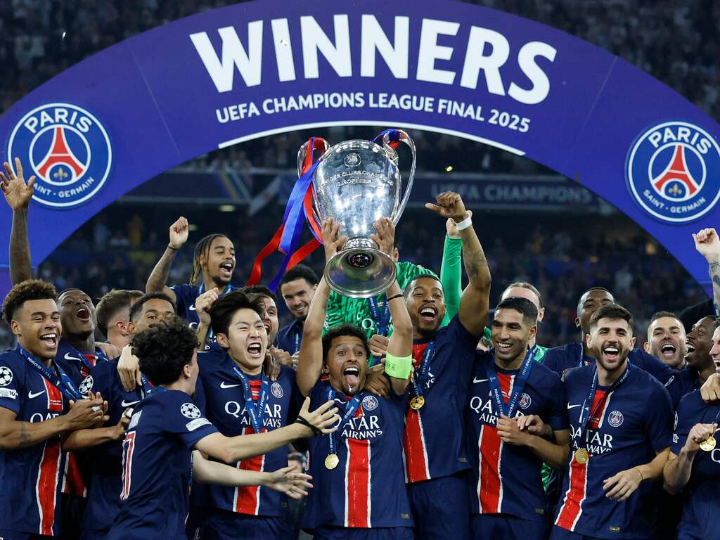 PSG wint Champions League voor het eerst dankzij recordzege op Internazionale