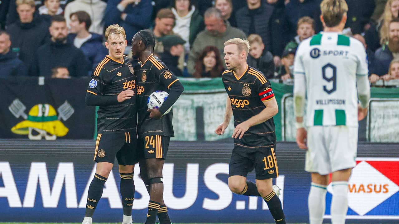 Live Eredivisie | Ajax vergroot voorsprong in Groningen na doelpunt Bouwman