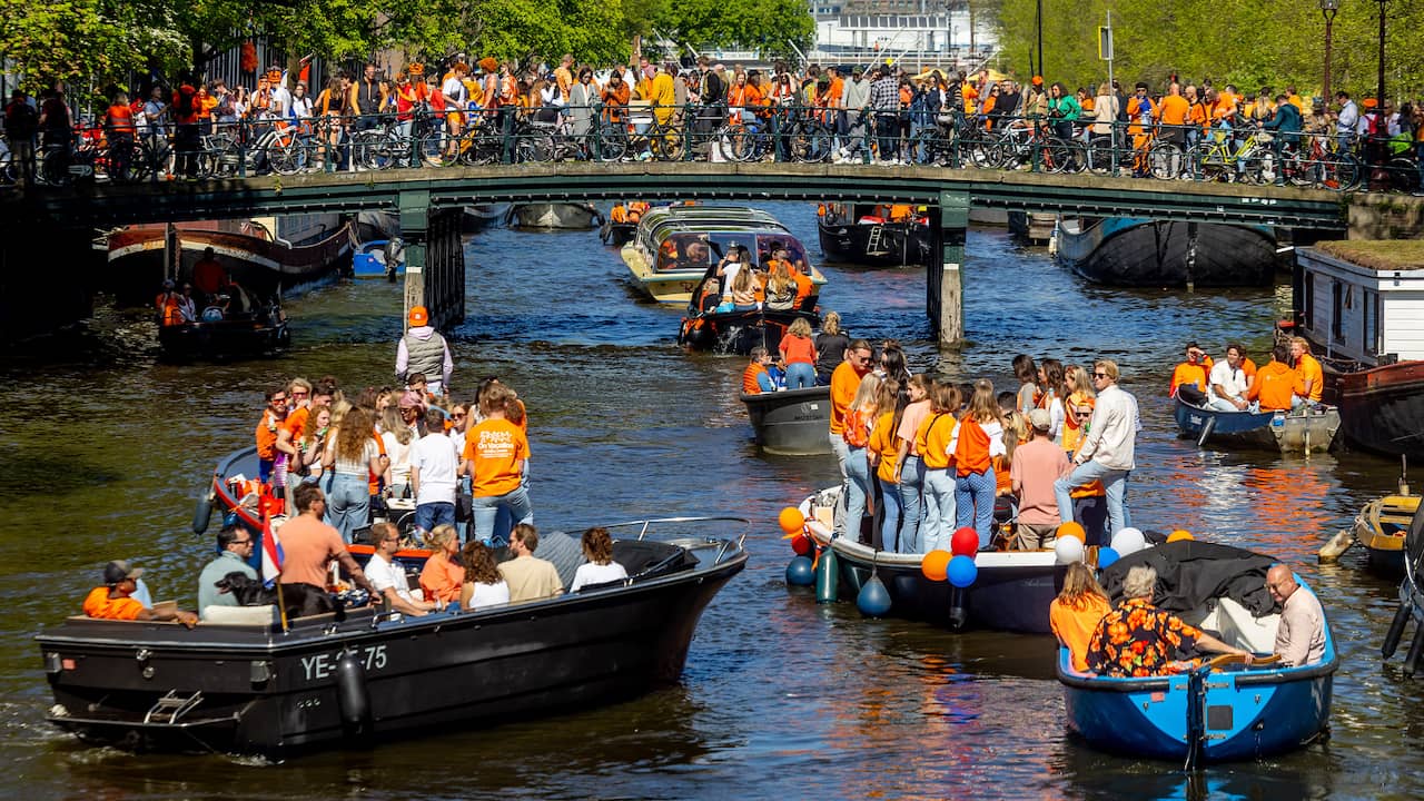 Live Koningsdag | Eerste feestvierders keren huiswaarts, drukte in veel
