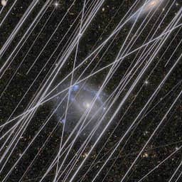 Explosieve toename satellieten verstoort kwaliteit van beelden ruimtetelescopen