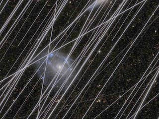 Explosieve toename satellieten verstoort kwaliteit van beelden ruimtetelescopen