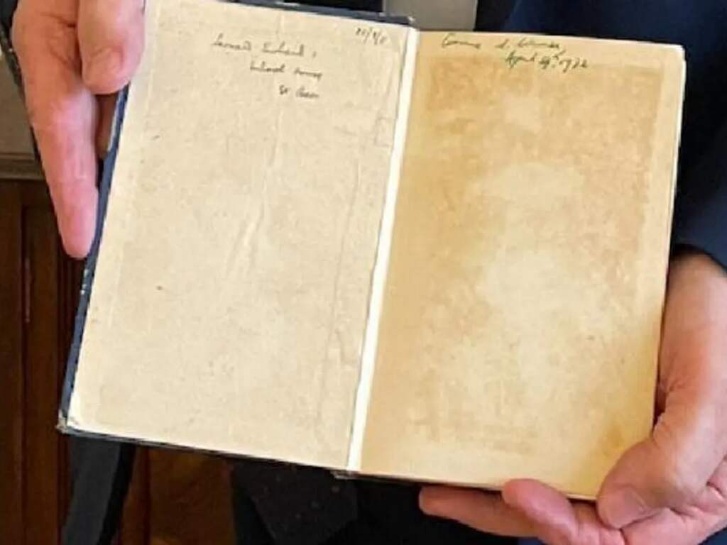 Brits schoolboek na 113 jaar terug nadat lener omkwam in Eerste Wereldoorlog