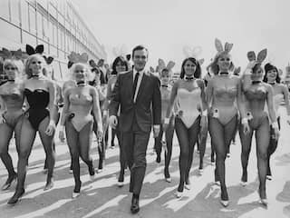 De Playboy Mansion van Hugh Hefner bleek een misbruikvilla