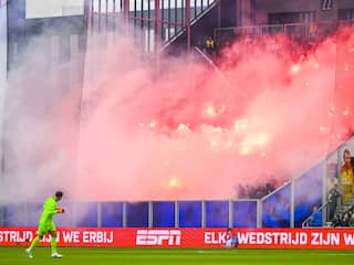 Feyenoord deelt 47 stadionverboden uit na vuurwerkgeweld bij Cambuur