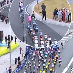 Twee jonge toeschouwers Giro aangehouden na in gevaar brengen renners
