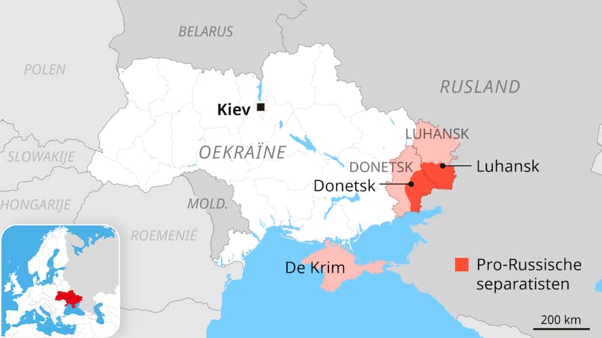 Dit is na 41 dagen de stand van zaken in Oekraïne (en dit is Rusland