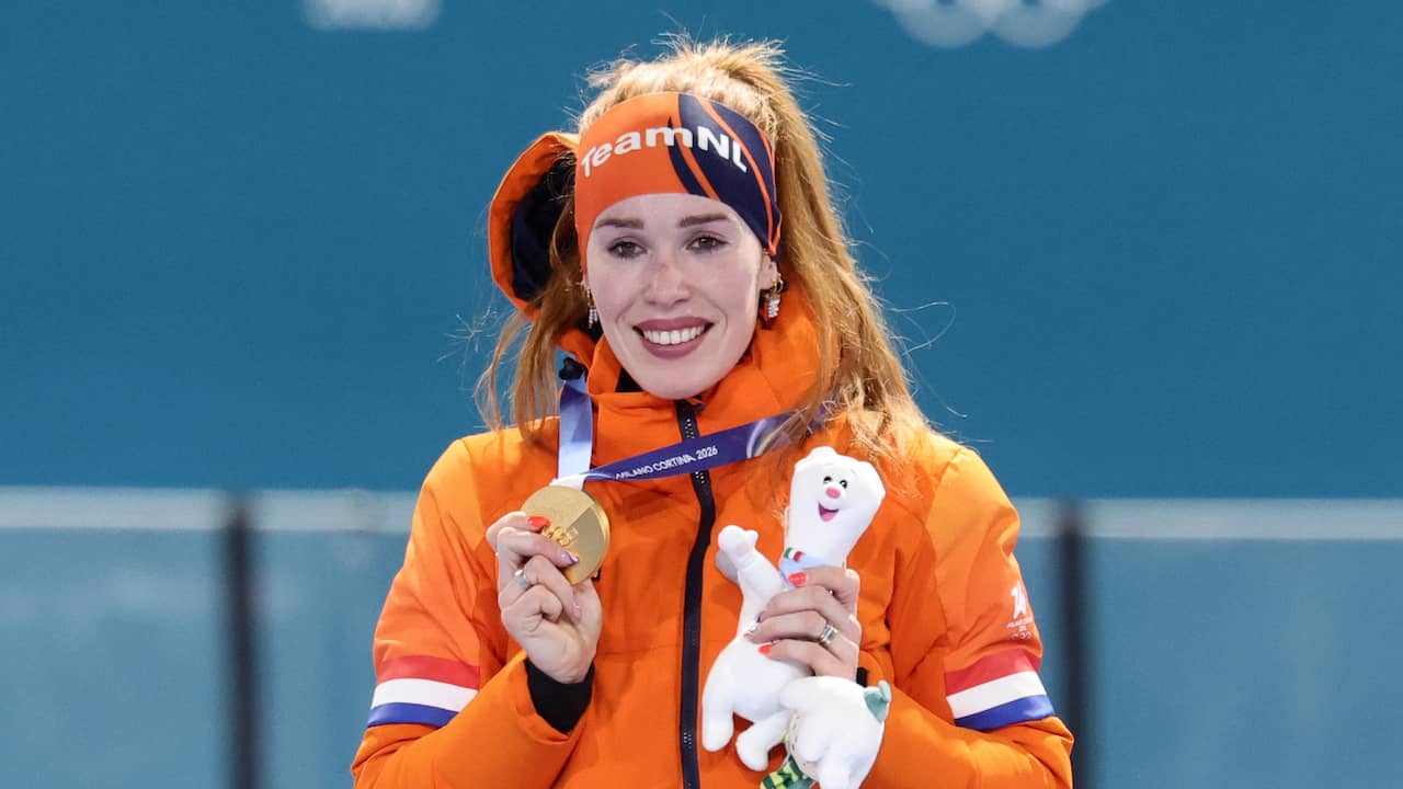 Gouden Antoinette Rijpma-de Jong wordt gehuldigd in TeamNL Huis | NU.nl