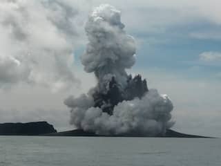 Gevolgen enorme vulkaanuitbarsting Tonga ook in Nederland waarneembaar