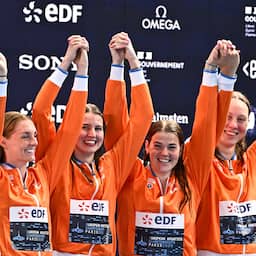 Marrit Steenbergen leidt Nederlandse ploeg naar EK-goud op 4x100 meter vrij