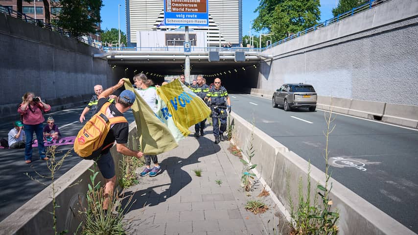 XR protesteert dag na dodelijk ongeluk bij Heesch toch weer op A12