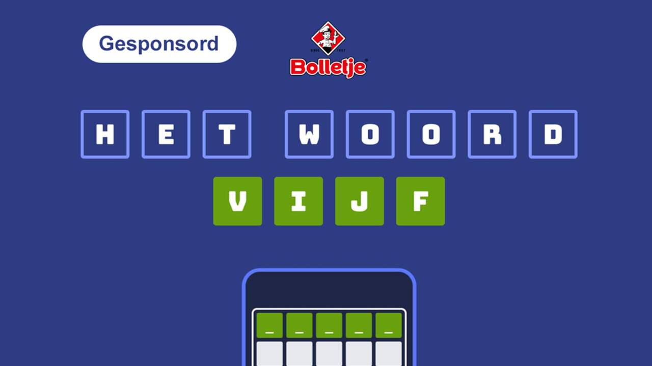 Het Woord van vandaag: Raad jij het woord van de dag? | Bolletje