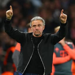PSG-trainer Luis Enrique rekent ook in return op spektakel: 'Nog drie keer scoren'
