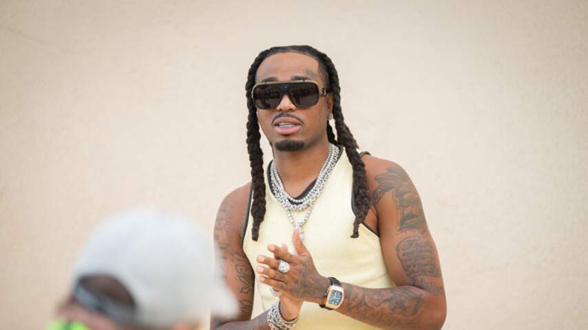 Foto bij Rapper Quavo onthult dat hij vader is: 'Een zegen'