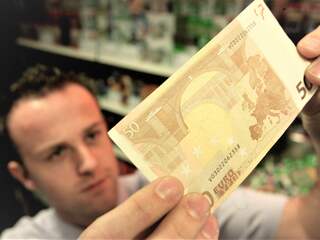 Ruim een derde minder valse eurobiljetten aangetroffen in 2020
