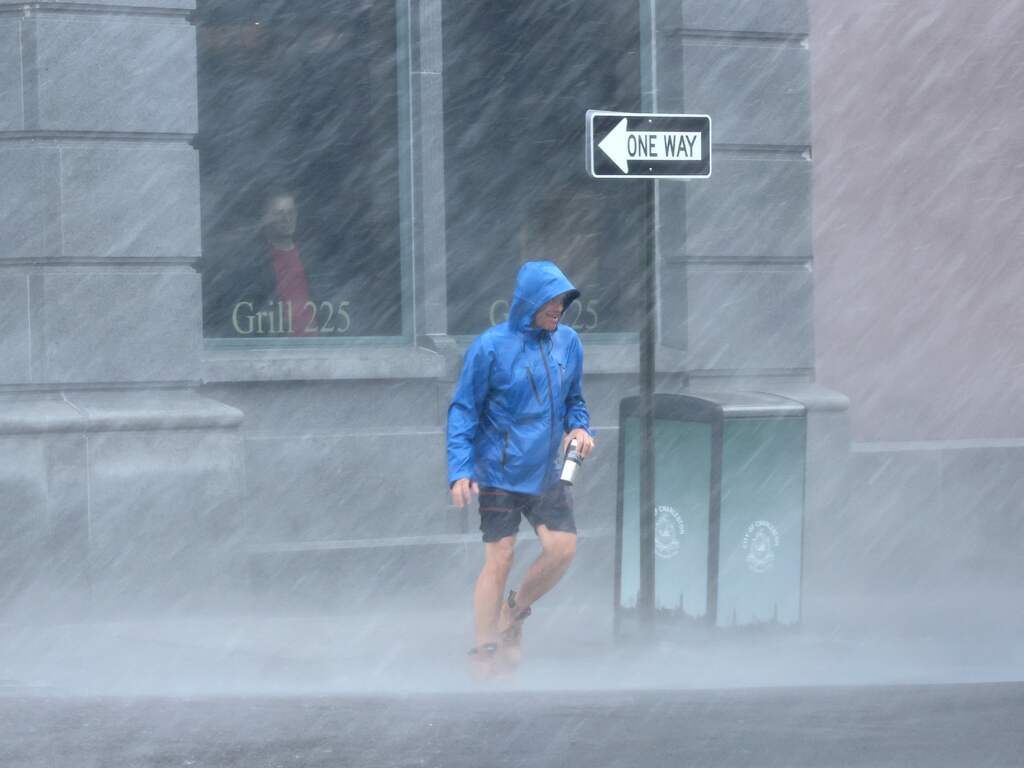 Orkaan Ian aan land in South Carolina, ook daar vrees voor stormvloeden
