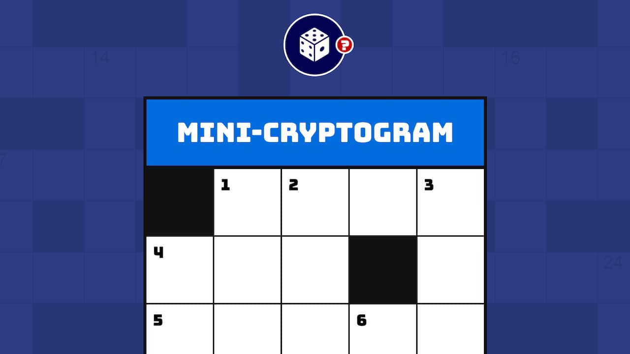 Ontcijfer dagelijks het cryptogram | Puzzels | NU.nl