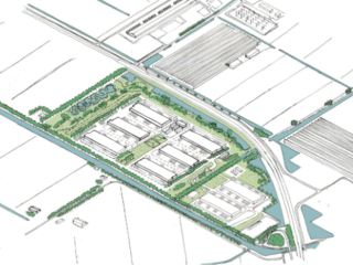 plattegrond Microsoft-datacenter Middenmeer