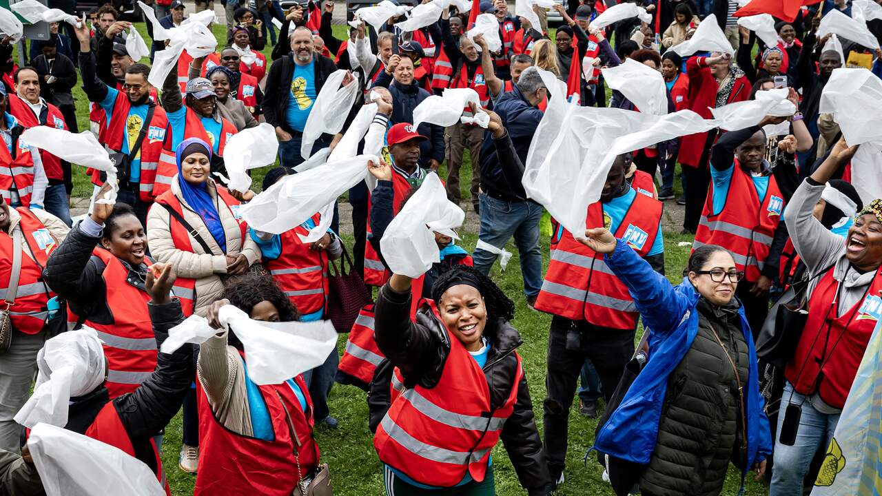 Foto bij FNV en schoonmaakbranche op ramkoers, nieuwe stakingen op komst