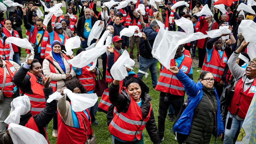 Foto bij FNV en schoonmaakbranche op ramkoers, nieuwe stakingen op komst