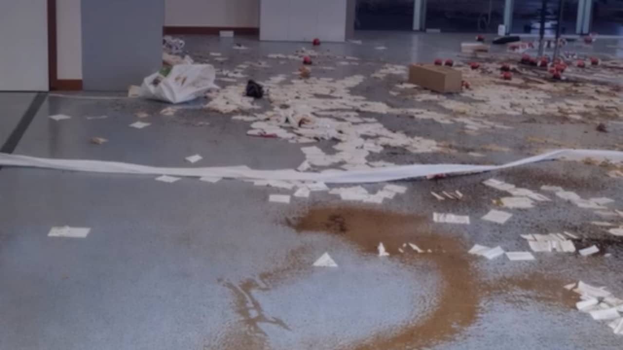 Kinderen van 10 en 11 jaar richten doelbewust ravage aan in ziekenhuis Schiedam