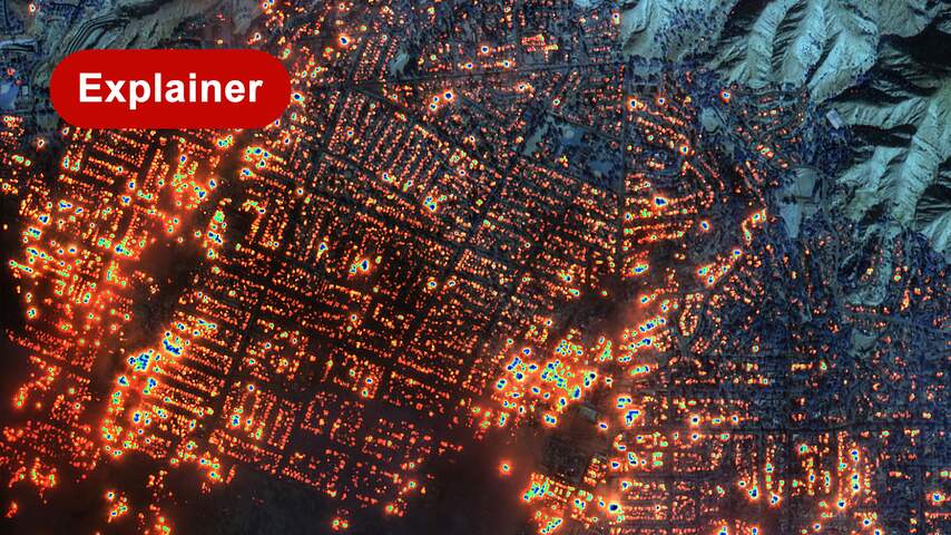 Satellietbeelden tonen verwoesting Los Angeles: zo kon het misgaan