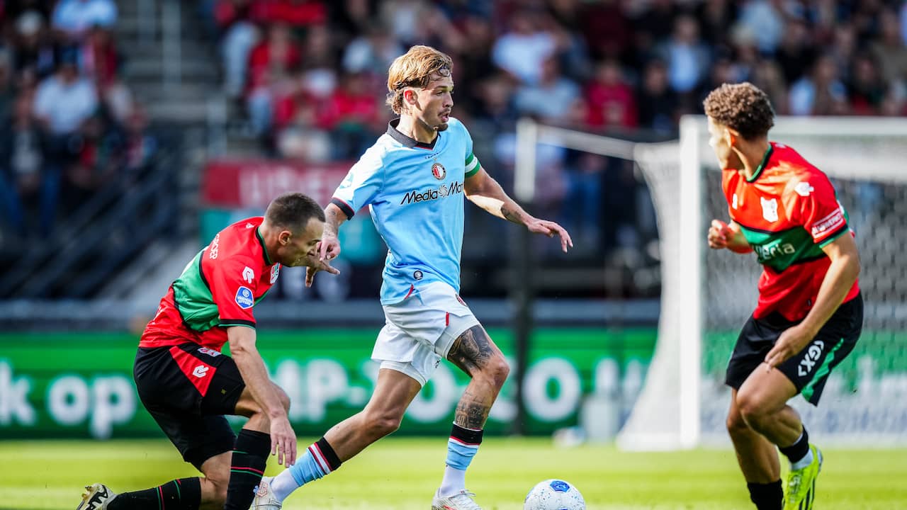 Live Eredivisie | NEC en Feyenoord jagen op openingstreffer in Nijmegen