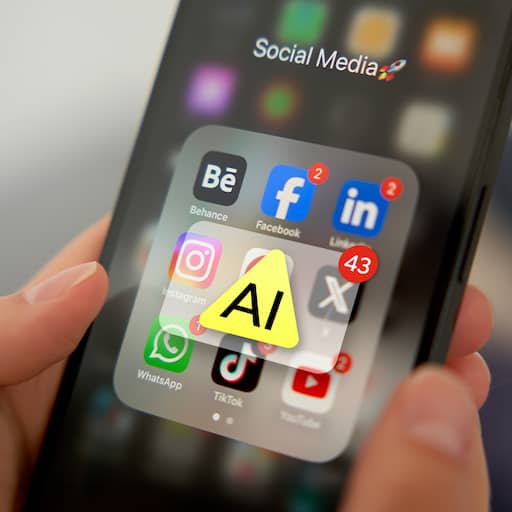 Aantal AI-berichten op sociale media stijgt, platforms zien verbod niet zitten