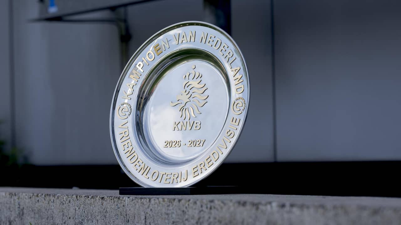 Eredivisie champion to receive special gold-lettered shield