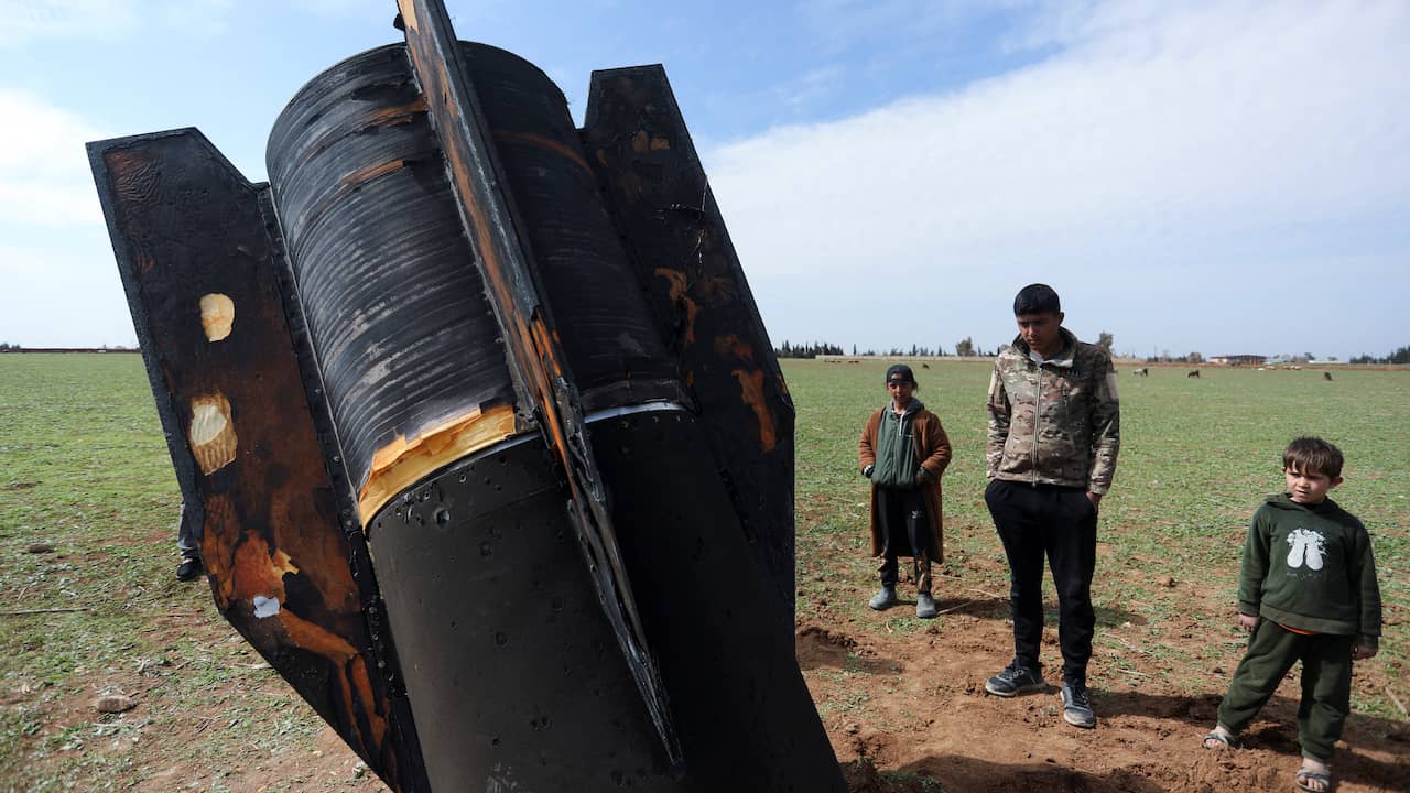 Iraanse raket neergehaald op weg naar Turkije