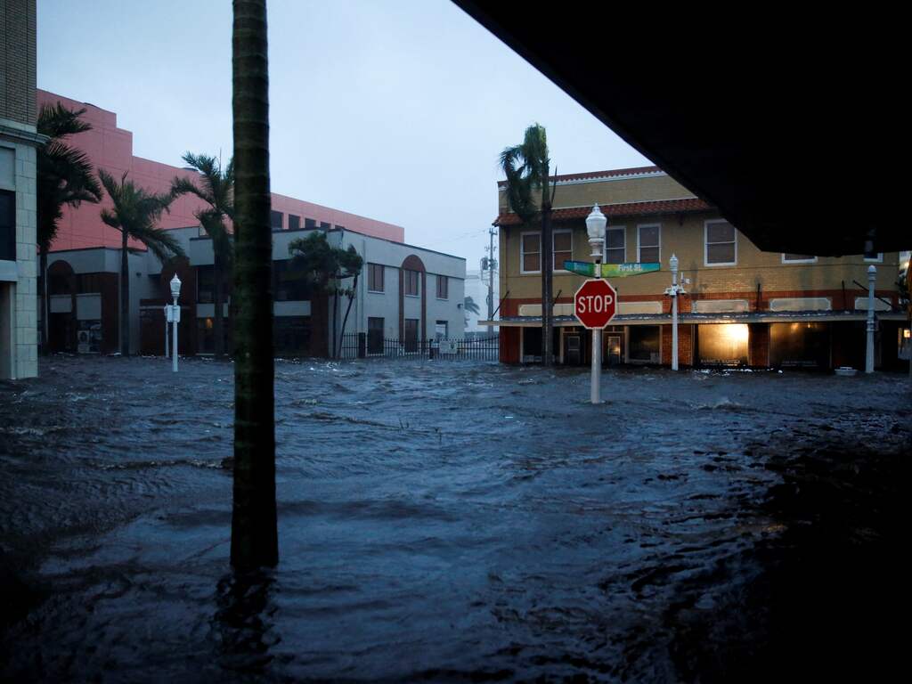 Florida getroffen door orkaan Ian