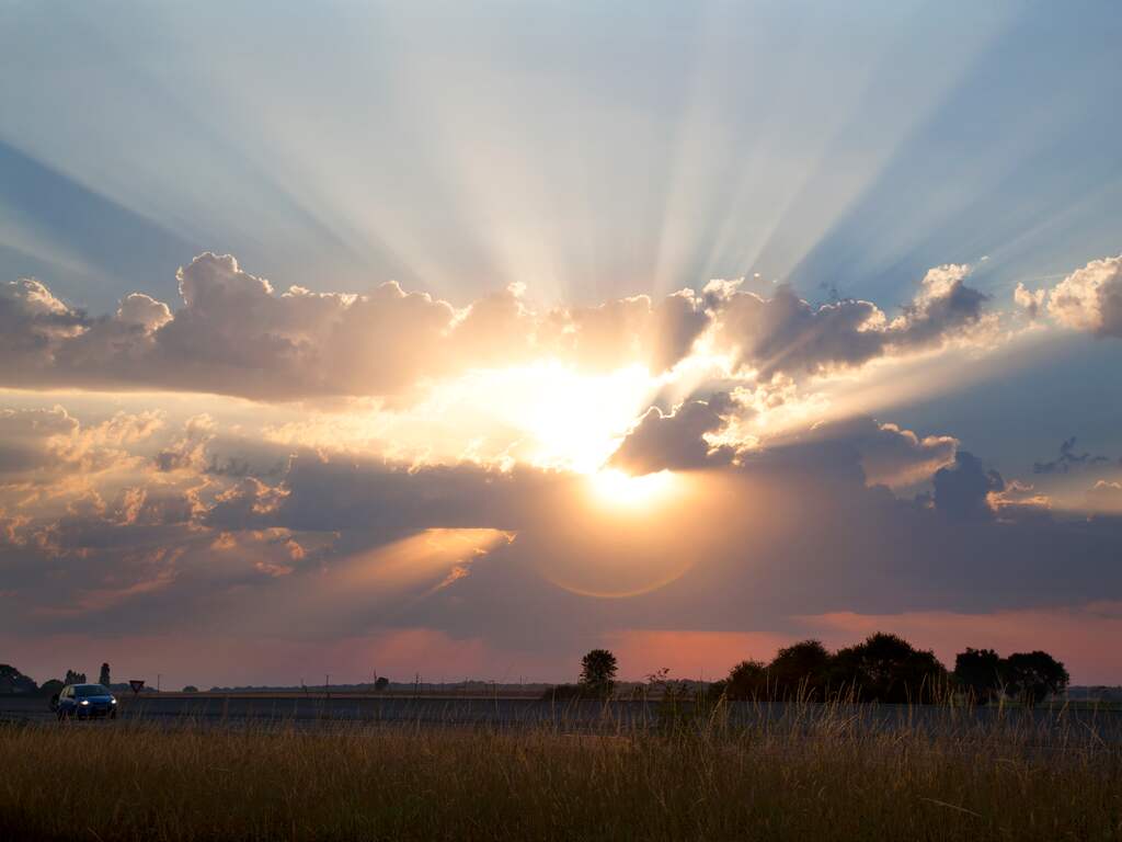 Weerbericht: Zon en bewolking wisselen elkaar af