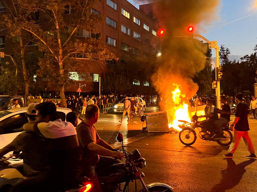 Protesten in Teheran (Iran)