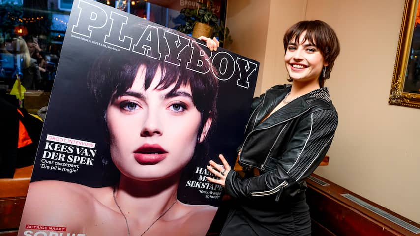 Oud-GTST-actrice Sophie Bouquet poseert voor Playboy: 'Fucking vet'