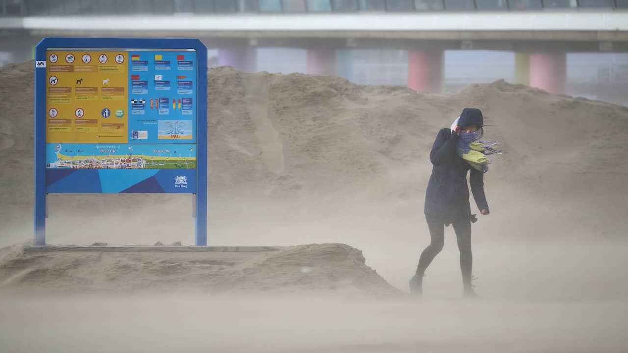 Vanaf donderdagavond code oranje in westelijke kustprovincies vanwege storm Benjamin