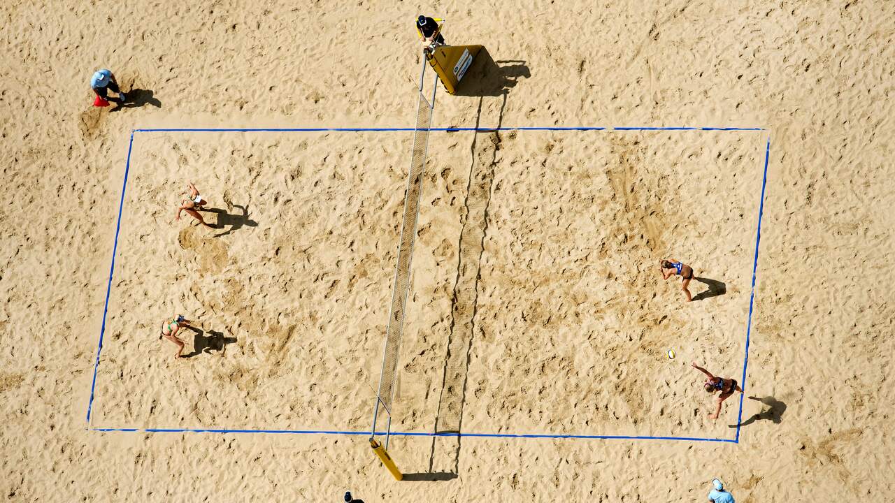 Nationale sportweek Borsele begint op het strand
