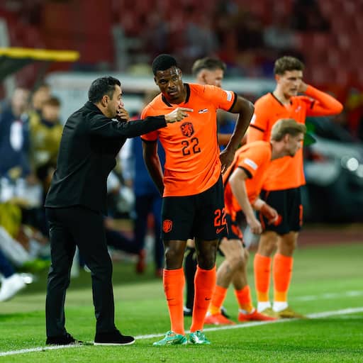 Illustratie bij: Oranjespelers horen opstelling pas vlak van tevoren: 'Een psychologisch trucje'