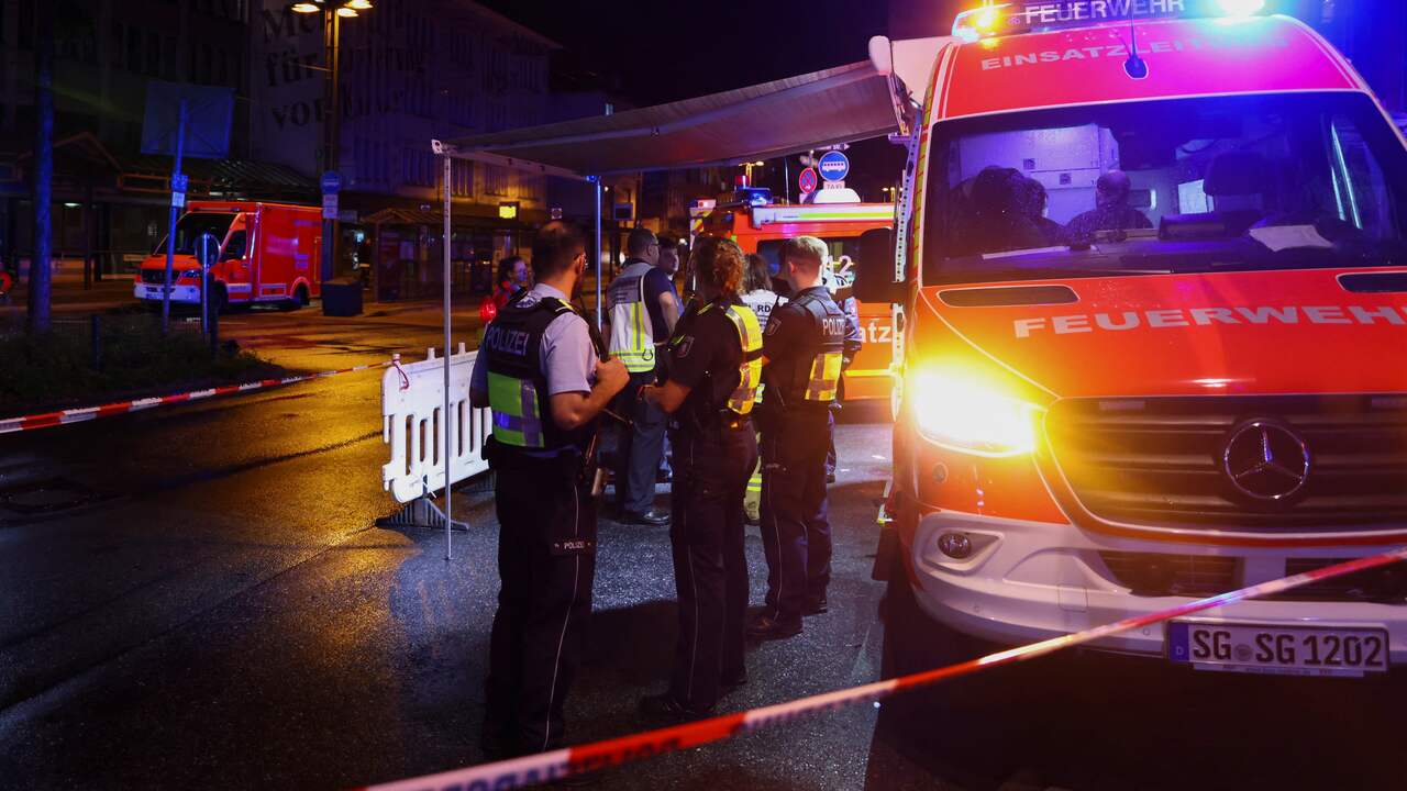 Drie doden en vijf zwaargewonden na steekpartij in Duitsland, dader spoorloos | Buitenland | NU.nl