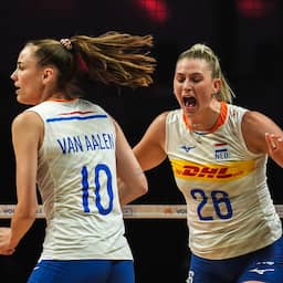 Volleybalsters knokken zich bij start EK naar moeizame zege op Roemenië
