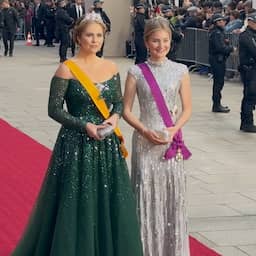 Video | Amalia schittert met Belgische prinses bij galadiner Luxemburg