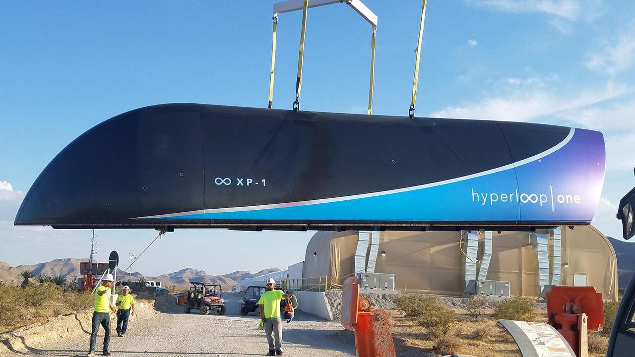 Hyperloop One Wsj Hyperloop One zet nieuw Hyperloop-snelheidsrecord | Gadgets | NU.nl