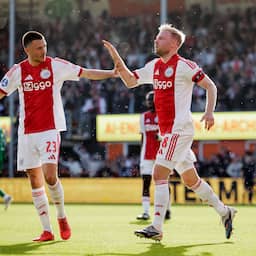 Live play-offs | Ajax met voorsprong begonnen aan tweede helft tegen Groningen