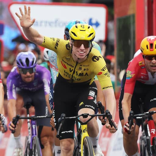 Illustratie bij: Visma-Lease a Bike blijft heersen in Vuelta: Brennan sprint naar vijfde ritzege
