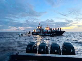 Zoektocht naar 49 opvarenden voor kust van Guyana na zinken van ferry